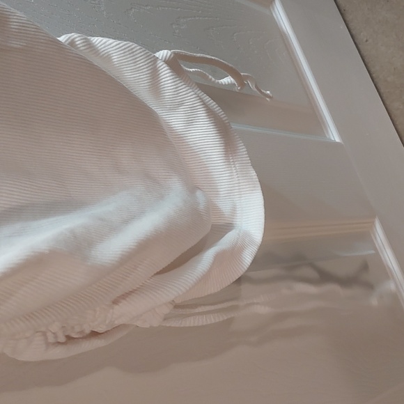 EUC garage long ribbed dress with elastic side - Picture 4 of 6